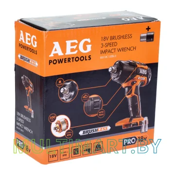 Гайковерт AEG Powertools BSS 18C 12ZBL-0 (без АКБ) картинка 3